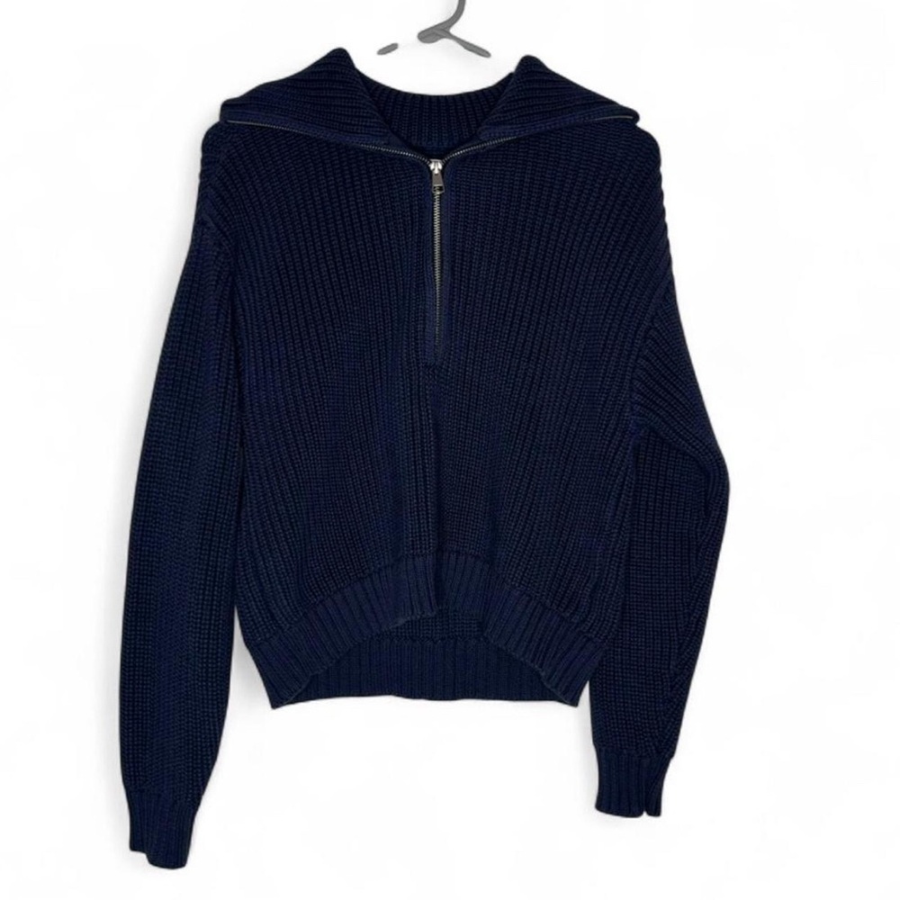 A.E.O Navy Half Zip